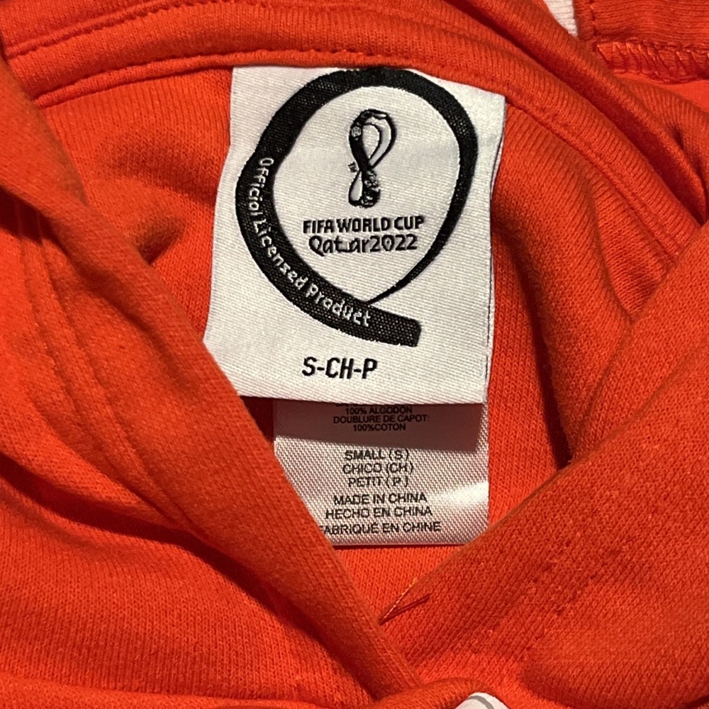 FIFA World Cup Portugal Small Hoodie Qat_ar 2022 - Picture 9 of 9